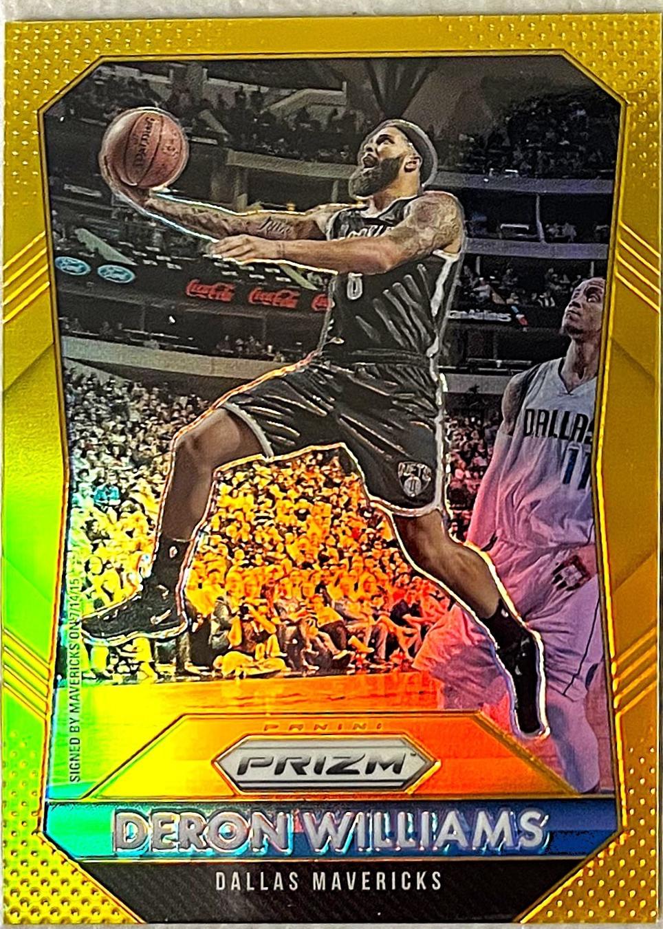 Deron Williams [Gold Prizm] #30