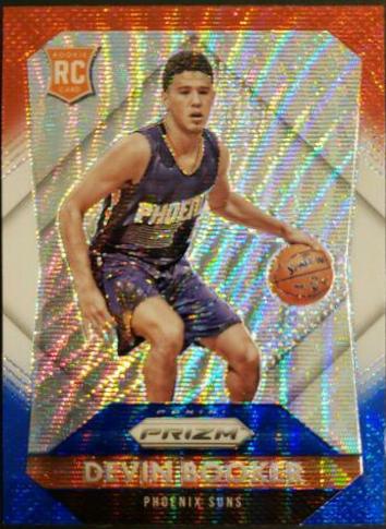Devin Booker [Red, White, Blue Prizm] #308
