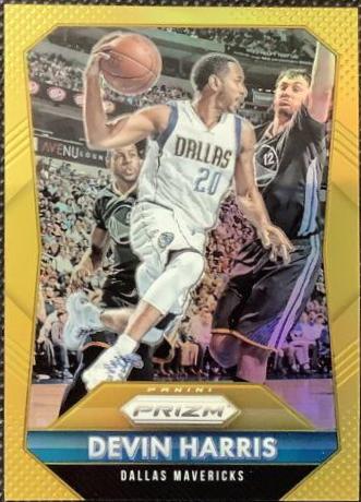 Devin Harris [Gold Prizm] #70