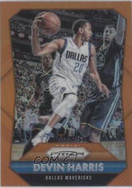 Devin Harris [Orange Prizm] #70