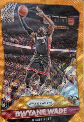 Dwyane Wade [Orange Prizm] #64