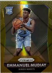 Emmanuel Mudiay [Gold Prizm] #316