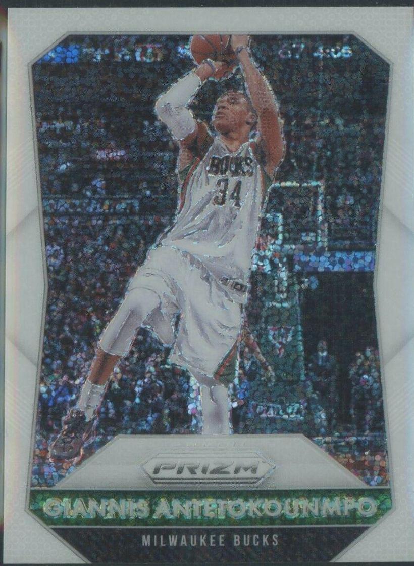 Giannis Antetokounmpo [White Sparkle Prizm] #144