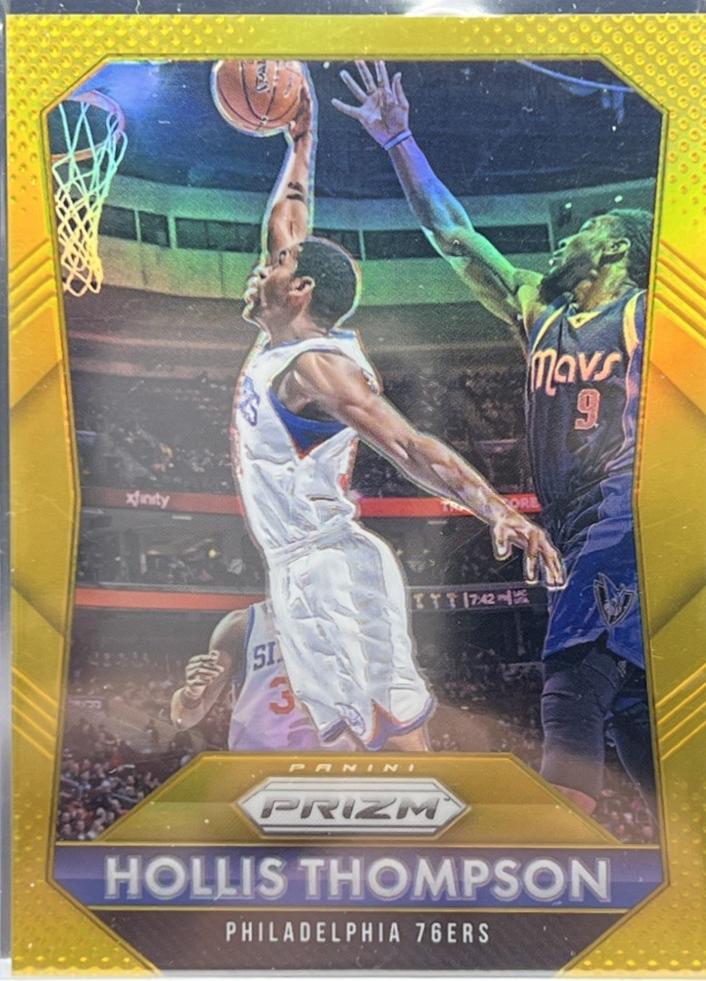 Hollis Thompson [Gold Prizm] #177