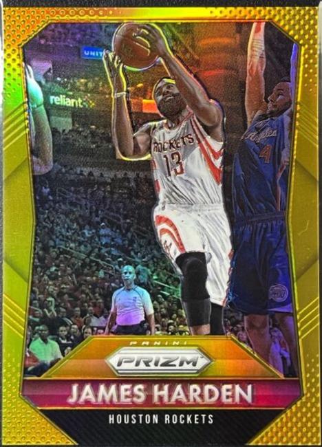 James Harden [Gold Prizm] #213