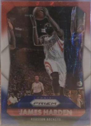James Harden [Red, White, Blue Prizm] #213