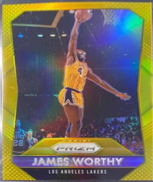 James Worthy [Gold Prizm] #278