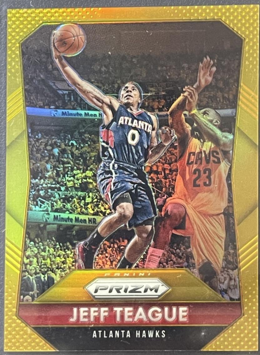 Jeff Teague [Gold Prizm] #58