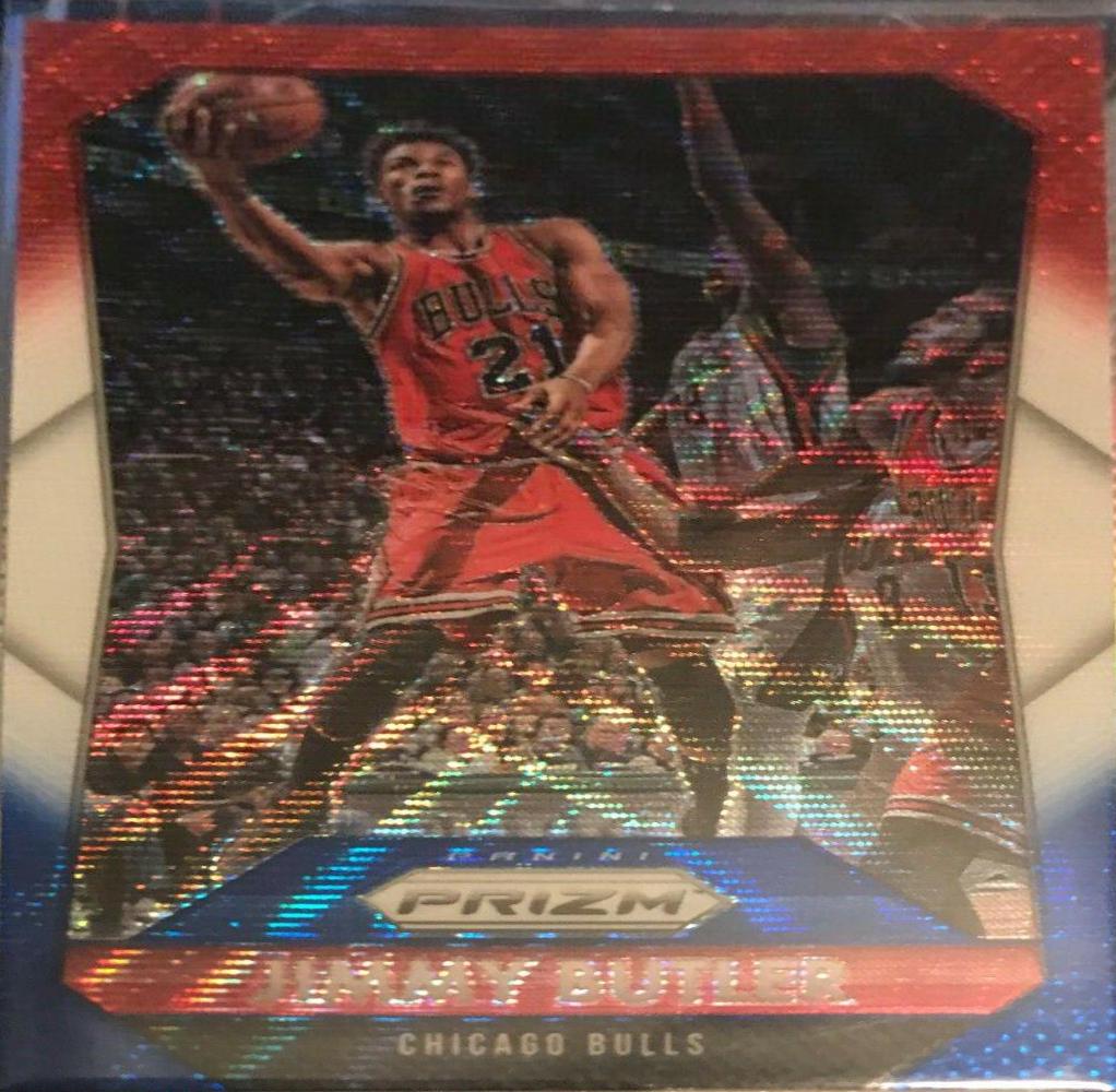 Jimmy Butler [Red, White, Blue Prizm] #153