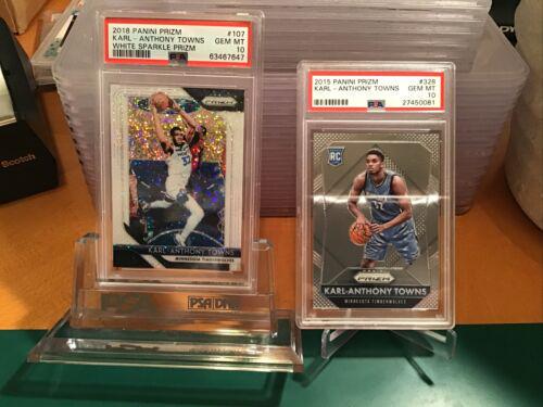 Karl Anthony Towns [White Sparkle Prizm] #328