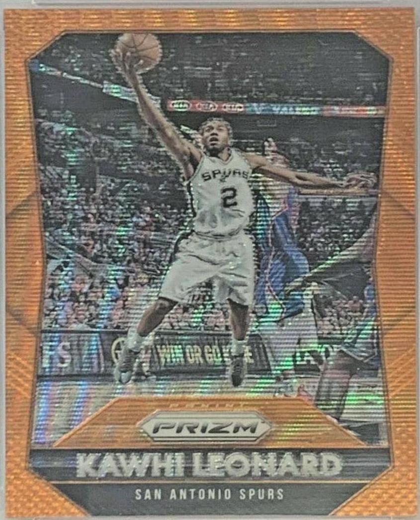 Kawhi Leonard [Orange Wave Prizm] #81