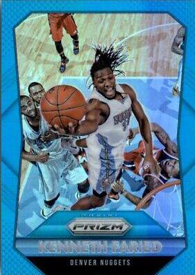 Kenneth Faried [Light Blue Prizm] #93