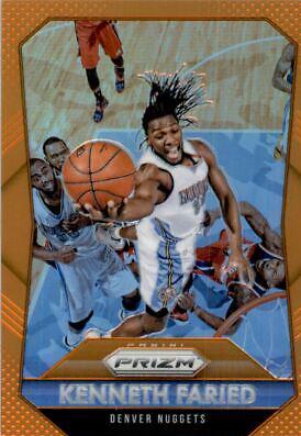 Kenneth Faried [Orange Prizm] #93