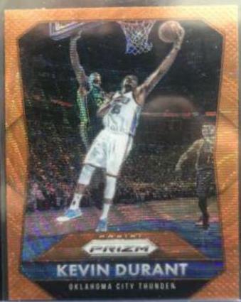 Kevin Durant [Orange Prizm] #96