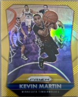 Kevin Martin [Gold Prizm] #234