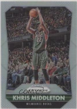 Khris Middleton Silver Prizm #154