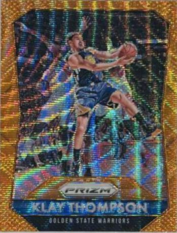 Klay Thompson [Orange Wave Prizm] #180