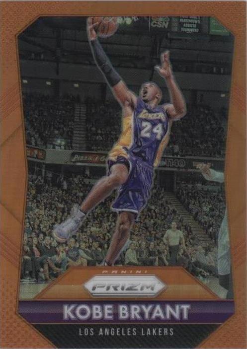 Kobe Bryant [Orange Prizm] #182