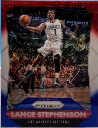 Lance Stephenson [Red, White, Blue Prizm] #82