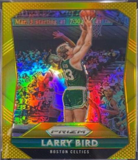 Larry Bird [Gold Prizm] #261