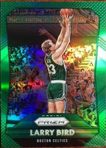 Larry Bird [Green Prizm] #261