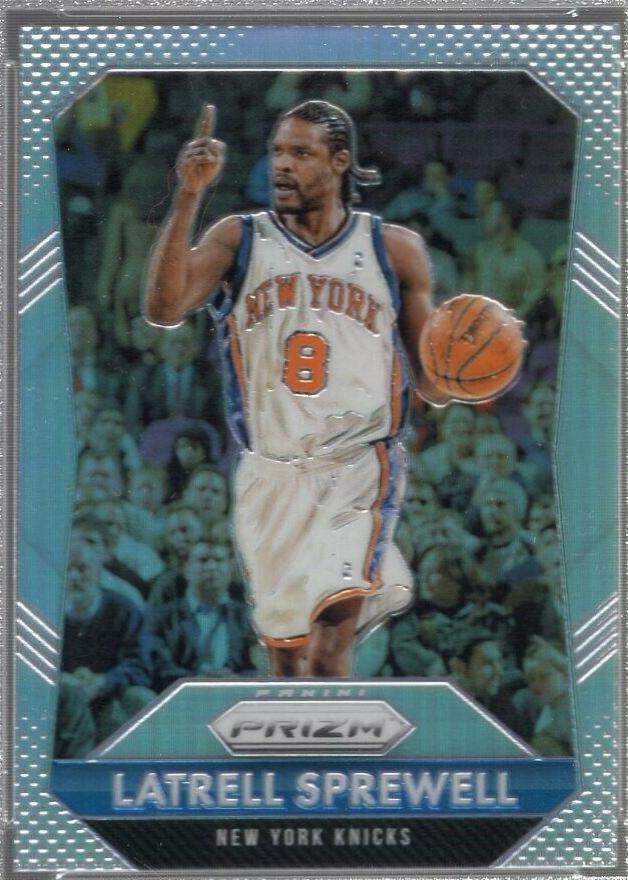 Latrell Sprewell [Silver Prizm] #254