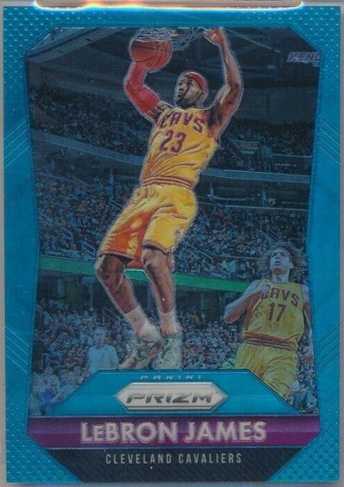 LeBron James [Light Blue Prizm] #125