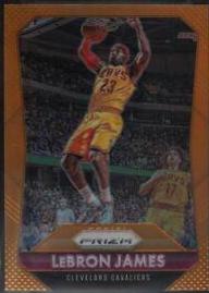 LeBron James [Orange Prizm] #125