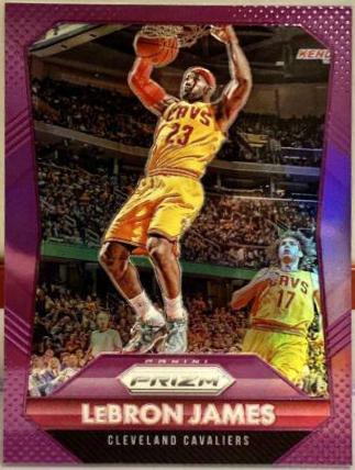 LeBron James [Purple Prizm] #125