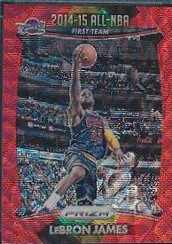LeBron James [Ruby Wave Prizm] #375