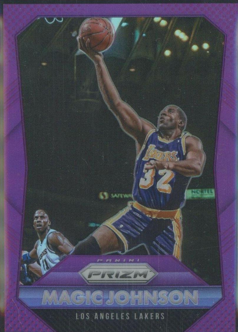 Magic Johnson [Purple Prizm] #248