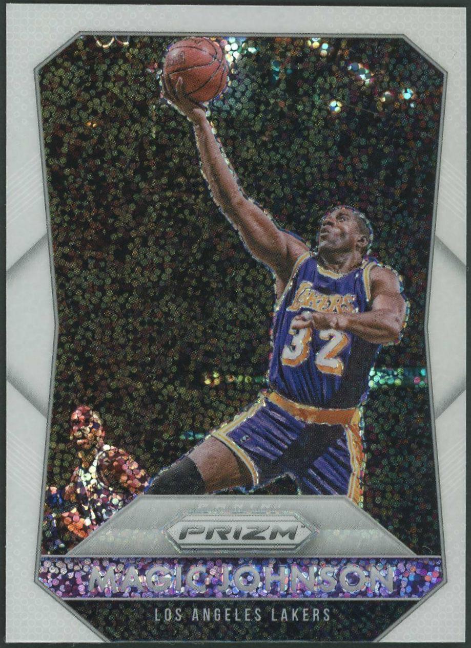 Magic Johnson [White Sparkle Prizm] #248