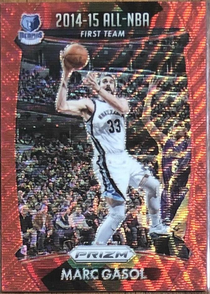 Marc Gasol Ruby Wave Prizm #379