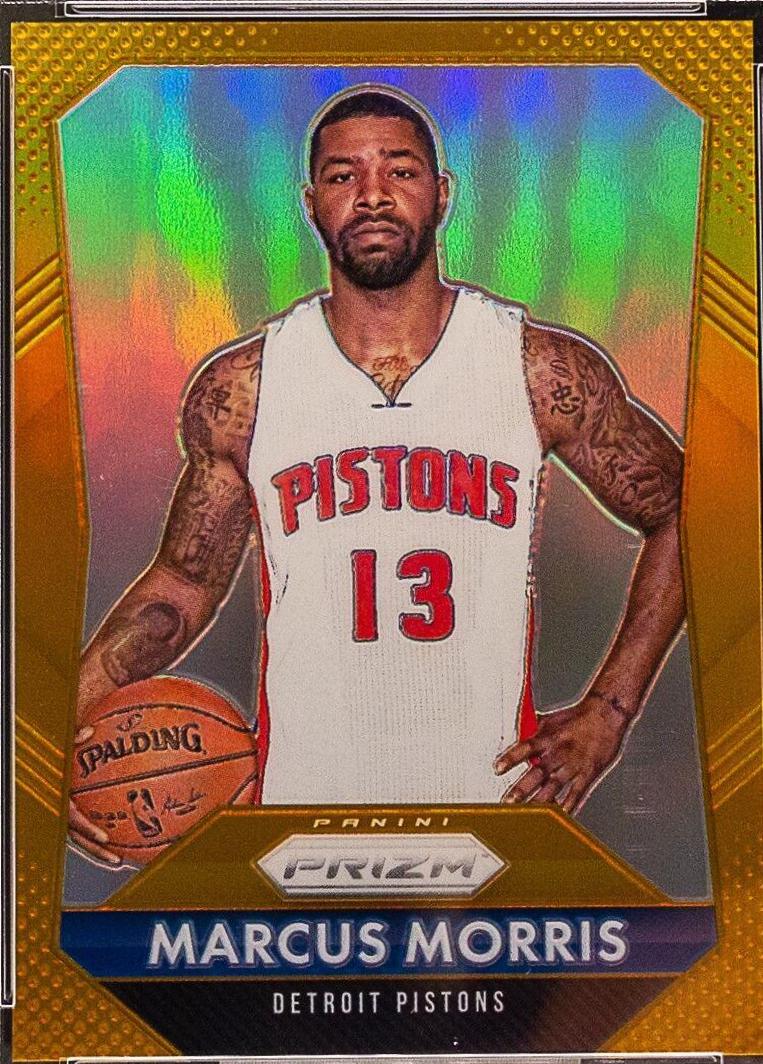 Marcus Morris [Gold Prizm] #110