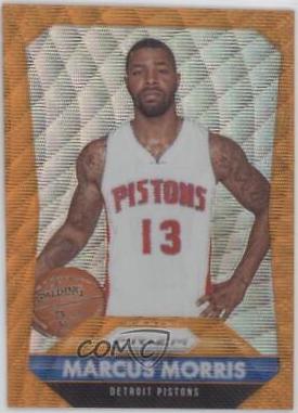 Marcus Morris [Orange Wave Prizm] #110