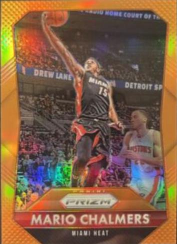 Mario Chalmers [Orange Prizm] #104