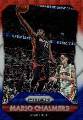 Mario Chalmers [Red, White, Blue Prizm] #104