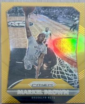 Markel Brown [Gold Prizm] #198