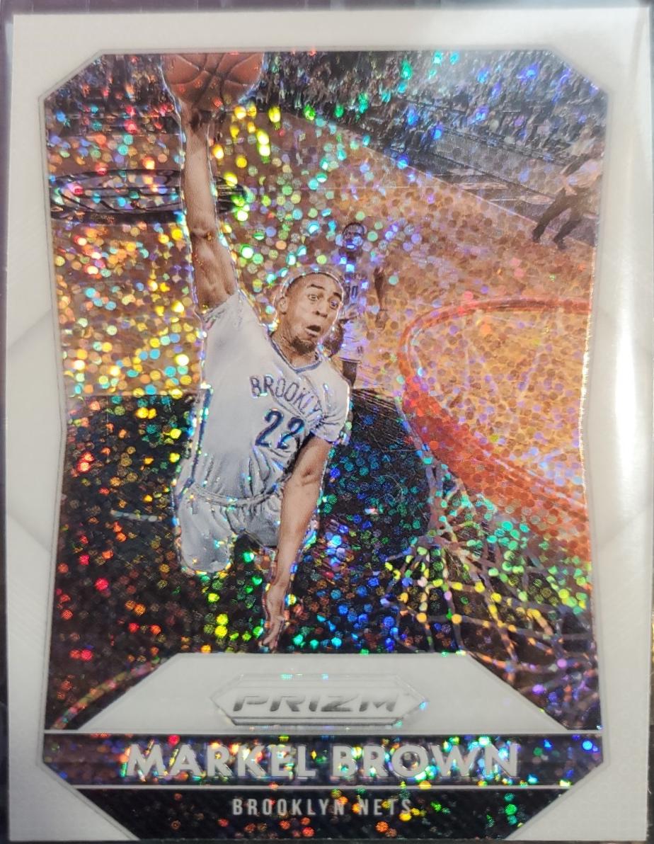 Markel Brown [White Sparkle Prizm] #198