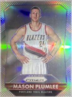 Mason Plumlee Silver Prizm #139