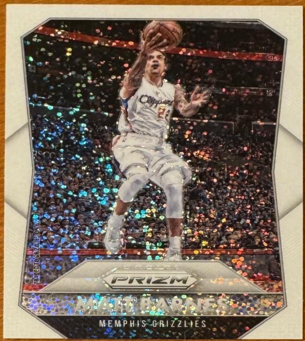 Matt Barnes [White Sparkle Prizm] #222