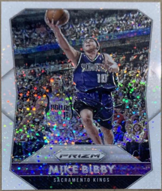 Mike Bibby [White Sparkle Prizm] #265