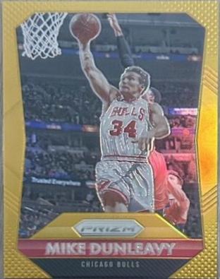 Mike Dunleavy [Gold Prizm] #183