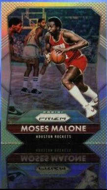 Moses Malone Silver Prizm #260
