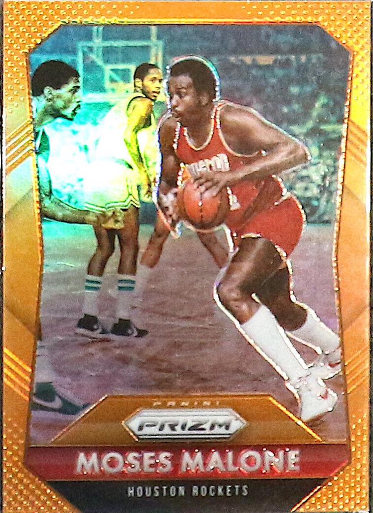 Moses Malone [Orange Prizm] #260