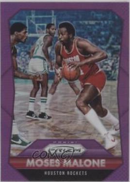 Moses Malone [Purple Prizm] #260