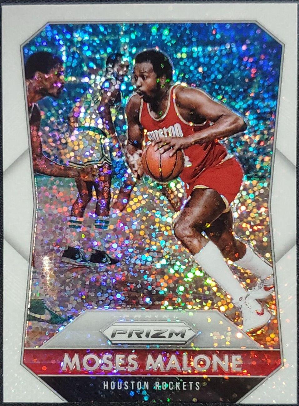 Moses Malone [White Sparkle Prizm] #260