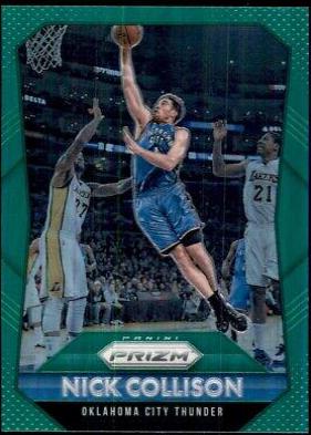Nick Collison [Green Prizm] #197