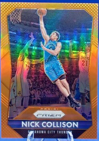 Nick Collison [Orange Prizm] #197