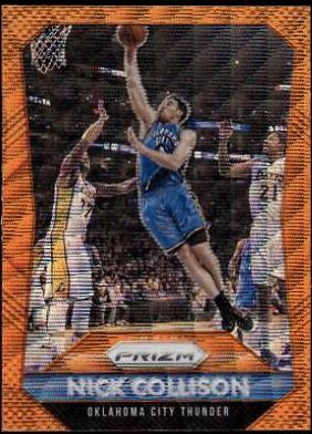 Nick Collison [Orange Wave Prizm] #197